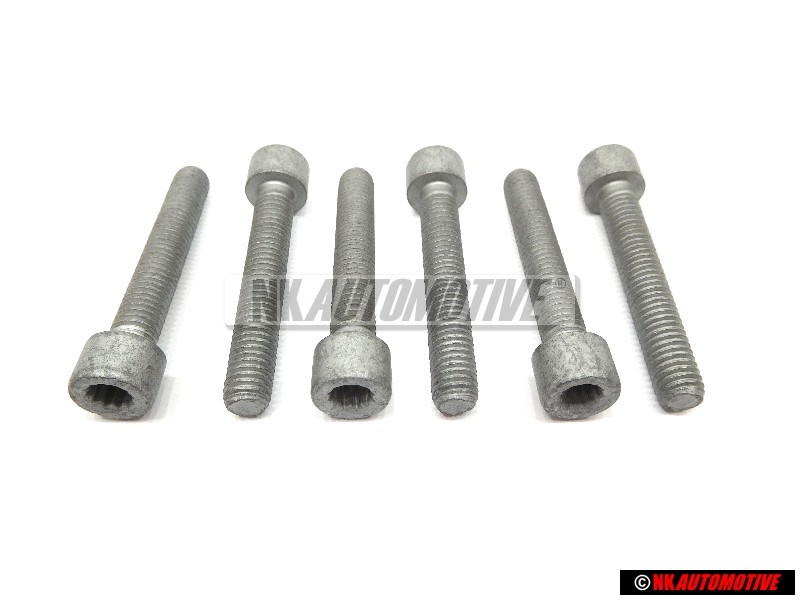 6x VW Original Schraube - N 91108201
