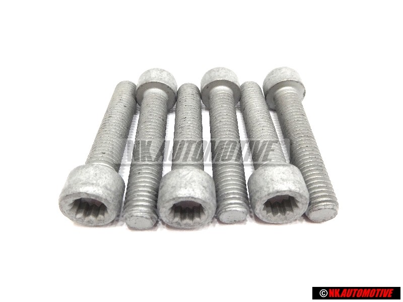 6x VW Original Schraube - N 90991102