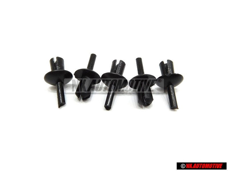 5x VW Original Spreizniet - 113857117B