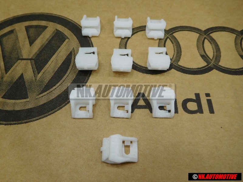 10x VW Original Halter - 191611797B