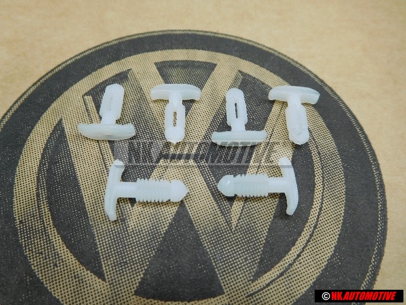 6x VW Classic Parts Klammer - 133823717