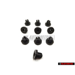 10x VW Original Spreizniet - 865853231A