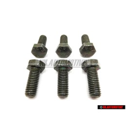 6x VW Original Schraube - N 01024016