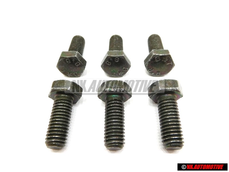 6x VW Original Schraube - N 01024016