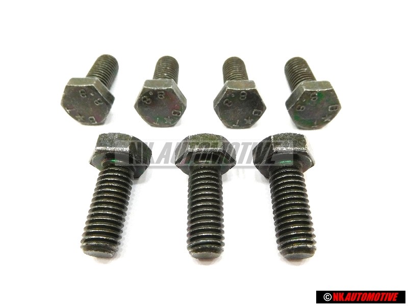 7x VW Original Schraube - N 01024016