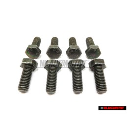 8x VW Original Schraube - N 01024016