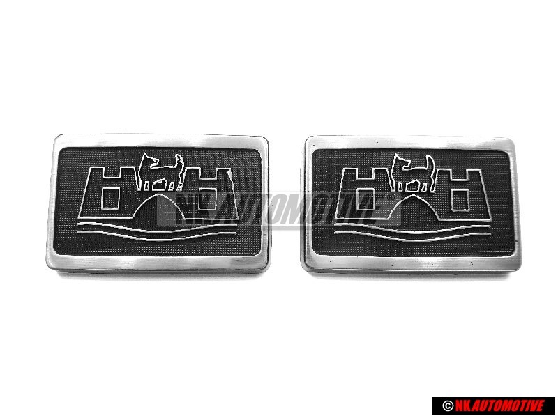 2x VW Original Blende - 165853688A GX2