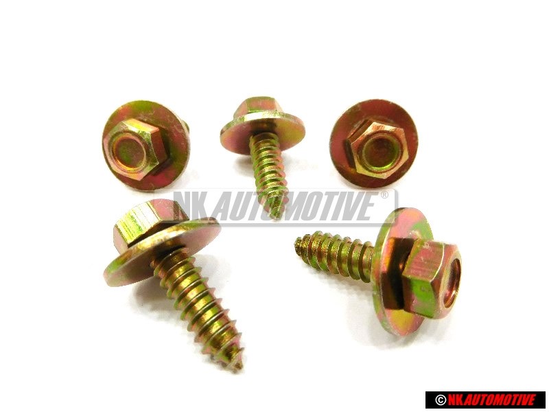 5x VW Original Schraube - 311821143