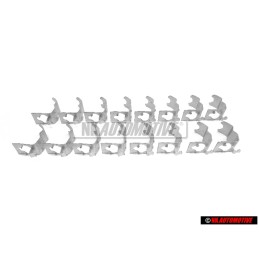 16x VW Original Haltefeder - 321601175C