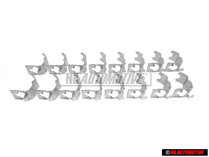 16x VW Original Haltefeder - 321601175C