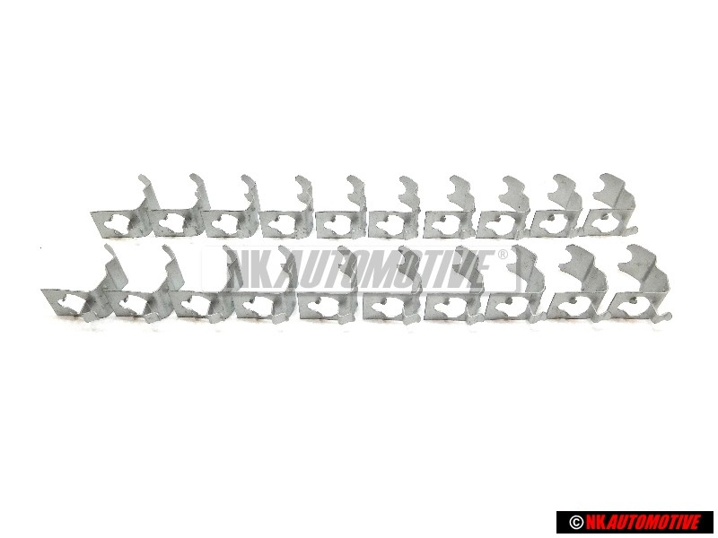 20x VW Original Haltefeder - 321601175C