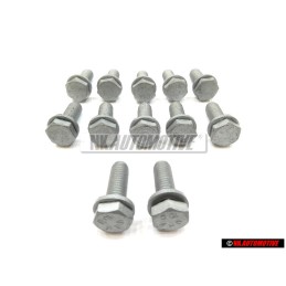 12x VW Original Schraube - N 90758902