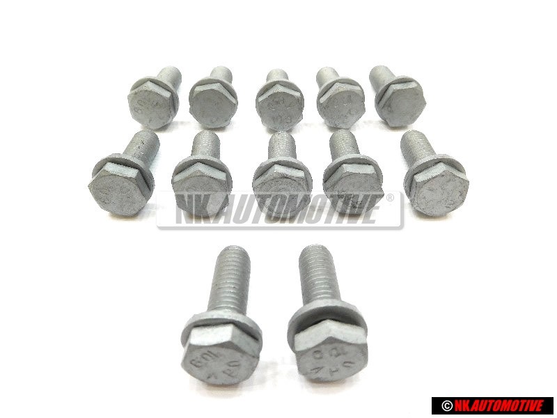 12x VW Original Schraube - N 90758902