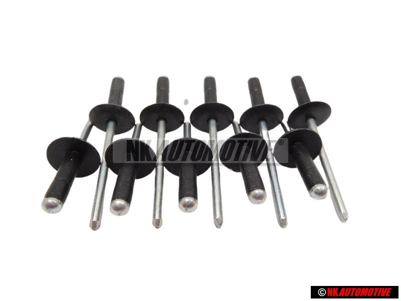 10x VW Original Blindniet - N 90634901
