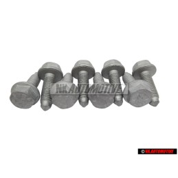 8x VW Original Schraube - N 10127707