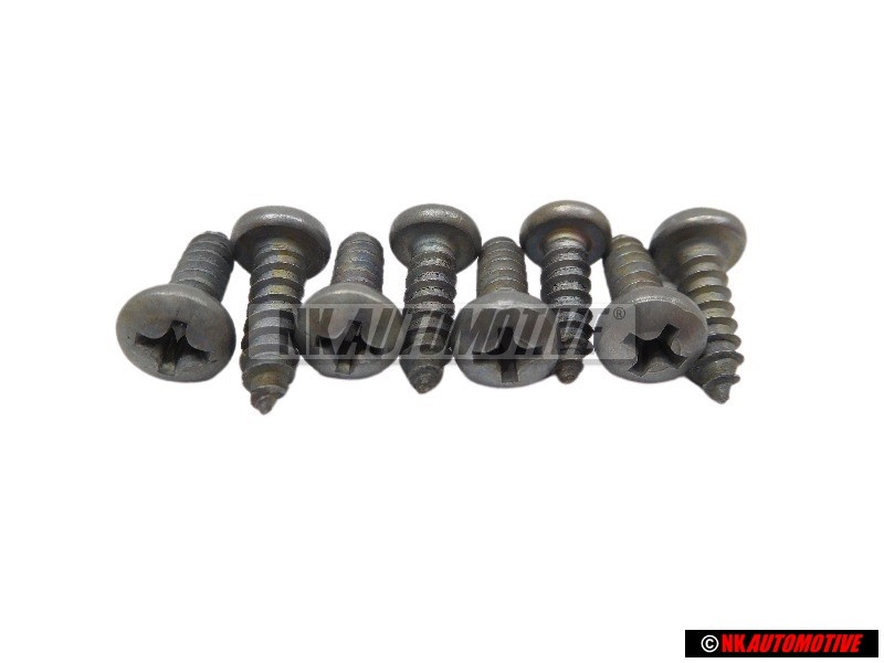 8x VW Original Schraube - N 01396111