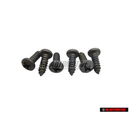 6x VW Original Schraube - N 01396111