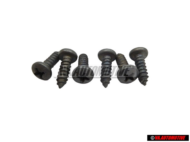 6x VW Original Schraube - N 01396111