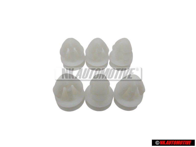 6x VW Original Clip - 191853585A