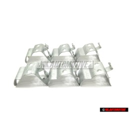 6x VW Original Haltefeder - 321601175C