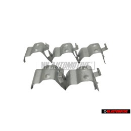 5x VW Original Haltefeder - 321601175C