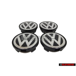 4x VW Original Zierkappe - 7D0601165 BXF