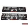 2x Audi Original Audi Sport License Plate Holder - 3291900100