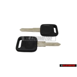 2x Audi Original Hauptschlüssel Rohling - 443837220C ROH