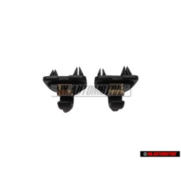 2x Audi Original Halter - 8W0857562A 4PK