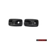 2x VW Original Halter Für Sonnenblende Satinschwarz - 1H0857559B 01C