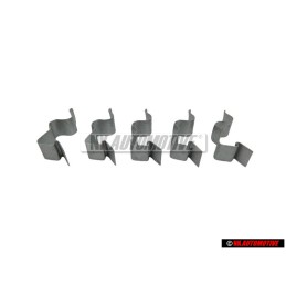 5x VW Original Klammer - 823819679