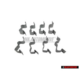 8x VW Original Klammer - 823819679