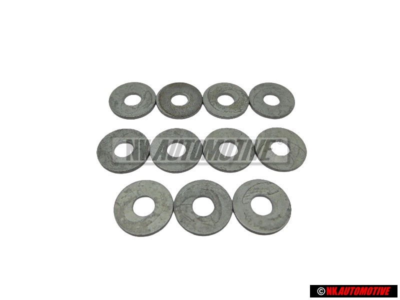 11x VW Original Unterlegscheibe - N 01166615