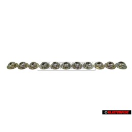11x VW Original Schneidmutter - N 0386021
