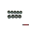 9x VW Original Sechskantmutter - N 01118312