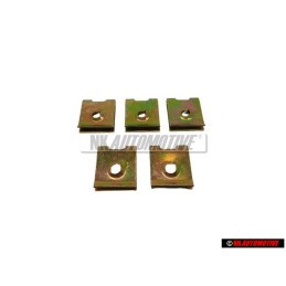 5x VW Original Schnappmutter - N 0154581