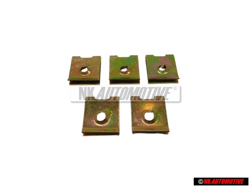 5x VW Original Schnappmutter - N 0154581