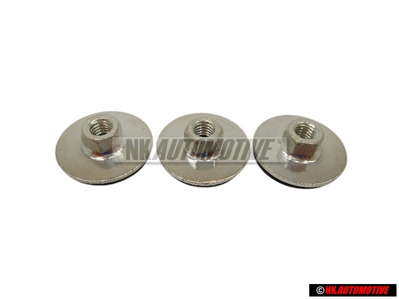 3x VW Original Mutter - N 90574801