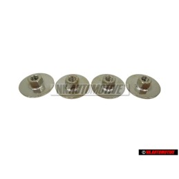 4x VW Original Mutter - N 90574801