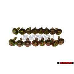16x VW Original Schraube - 311821143