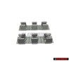 6x VW Original Mutter - N 0120622