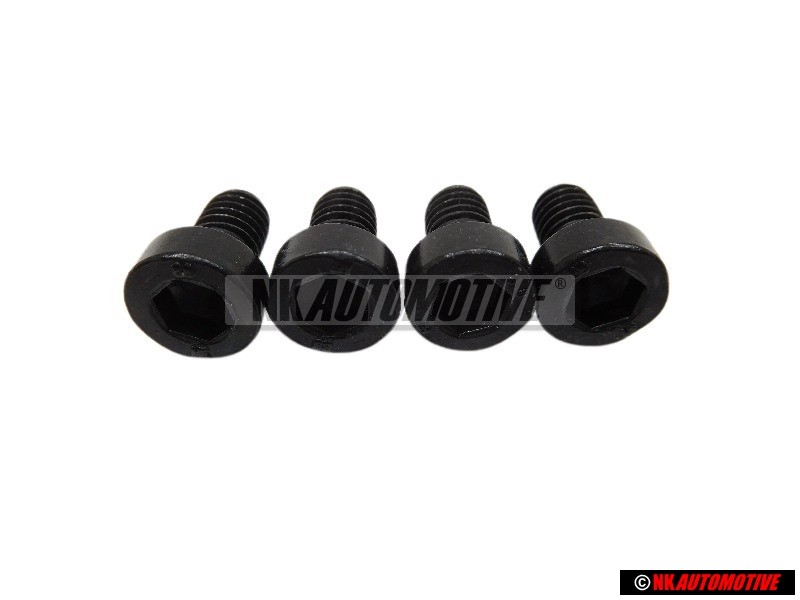 4x VW Original Zylinderschraube mit Innen- sechskantkopf - N 0147653