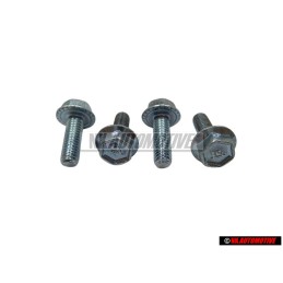 4x VW Original Sechskantbundschraube - N 0143441