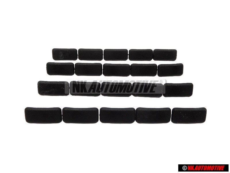 20x VW Original Druckknopf - N 90272401