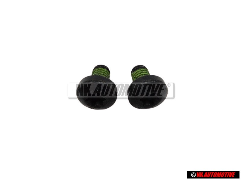 2x VW Original Flachkopfschraube - N 10170302