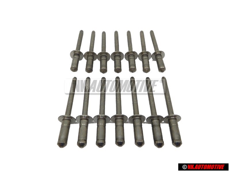 14x VW Original Blindniet - N 90478601