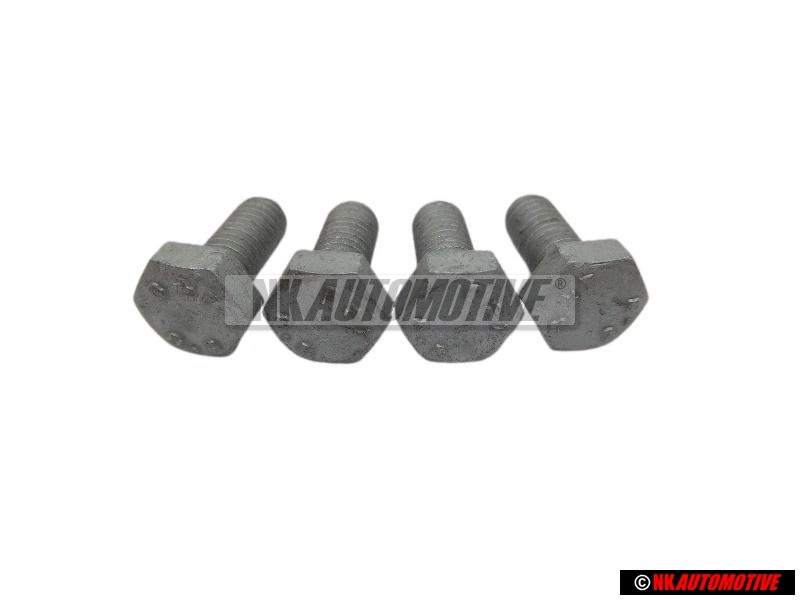 4x VW Original Sechskantschraube - N 01021527