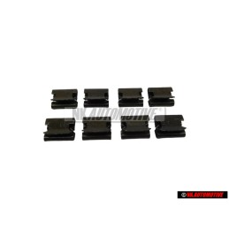8x VW Original Klammer - 535881089