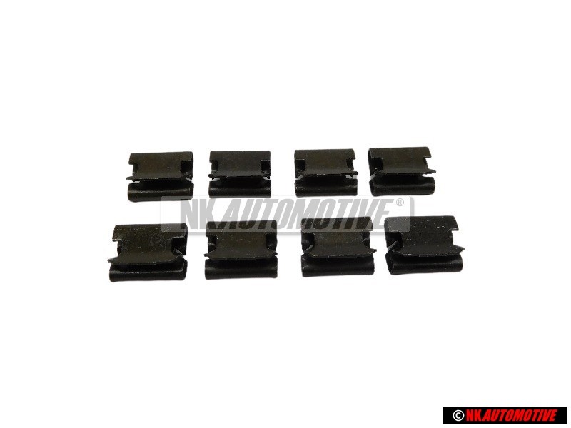 8x VW Original Klammer - 535881089