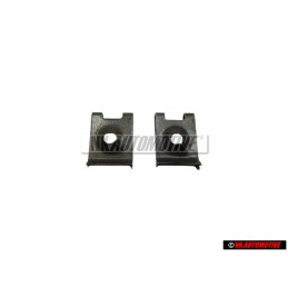 2x VW Original Schnappmutter - N 0154621